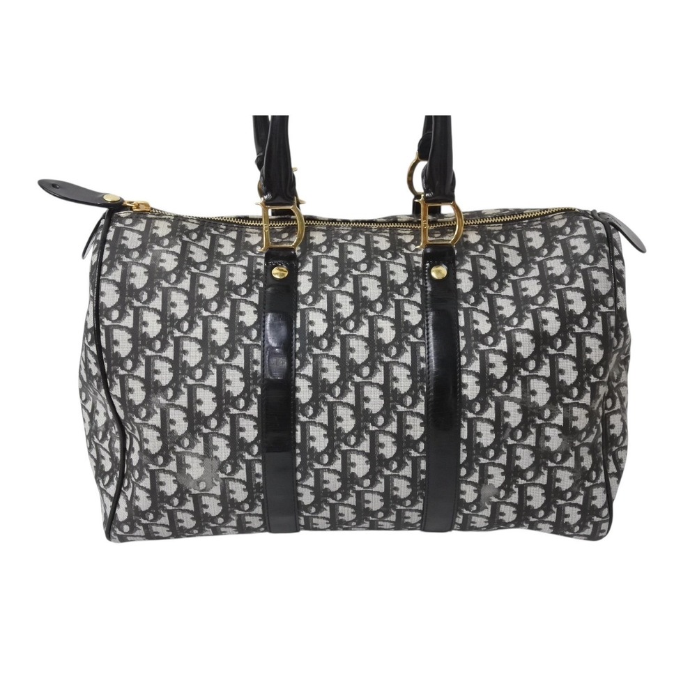 Dior Handbag Galliano Christian Speedy Trotter Black